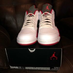 🔥 AIR JORDAN 5 ((FIRE RED))